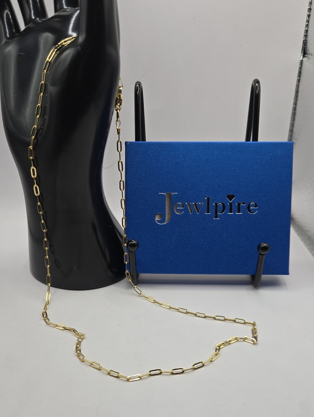 NEW Jewlpire Gold Link Chain Necklace